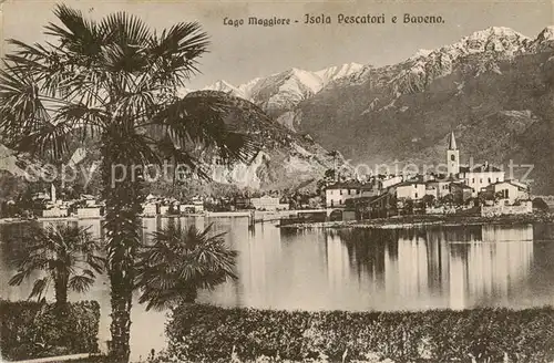 AK / Ansichtskarte  Isola_Pescatori_Lago_Maggiore_IT e Baveno