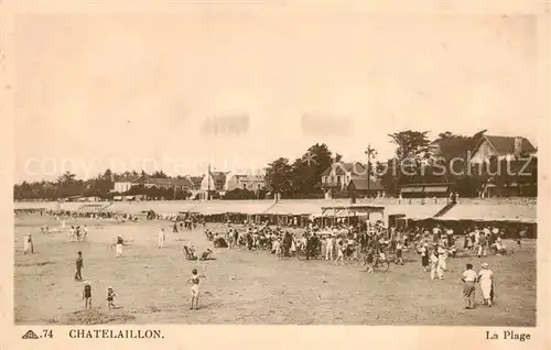 AK / Ansichtskarte Chatelaillon Plage_17_Charente Maritime La Plage 