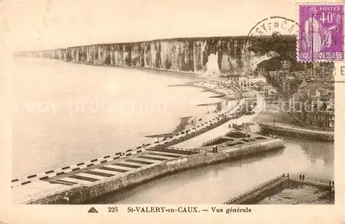 AK / Ansichtskarte St Valery en Caux_76 Vue generale 