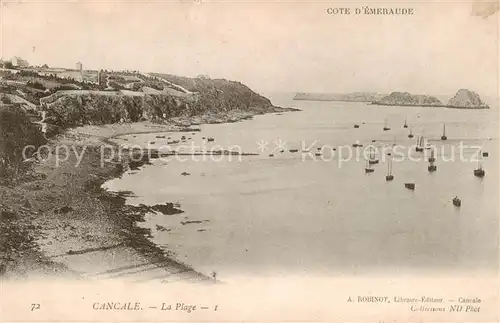 AK / Ansichtskarte Cancale_35 La Plage 