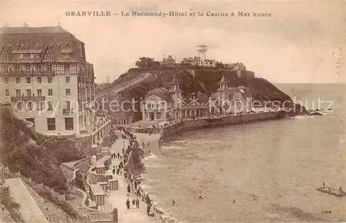 AK / Ansichtskarte Granville_50_Manche Le Normandy Hotel et le Casino a Mer haute 