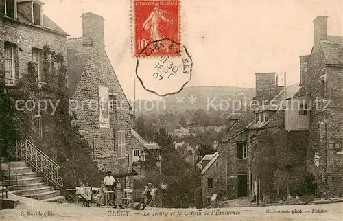 AK / Ansichtskarte Clecy_14_Calvados Le Bourg et le Coteau de l Eminence 