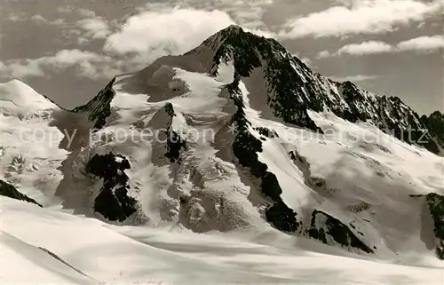 AK / Ansichtskarte Gruenhorn_GL Gruenhornluecke Agassizhorn und Finsteraarhorn Gruenhorn GL
