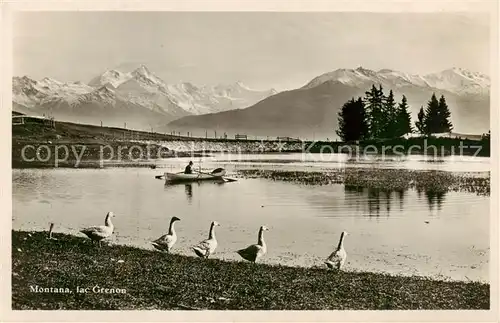 AK / Ansichtskarte Montana_VS Lac Grenon Montana_VS