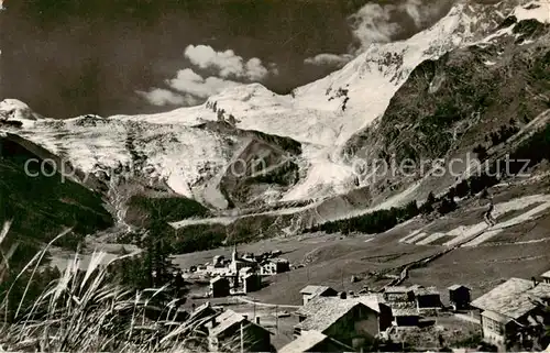 AK / Ansichtskarte Saas Fee_VS Allalin Alphubel Taeschhorn Dom 