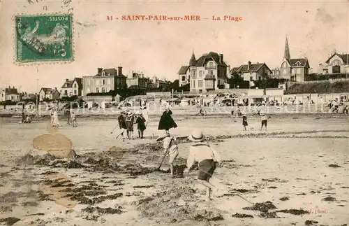 AK / Ansichtskarte Saint Pair sur Mer La Plage Saint Pair sur Mer