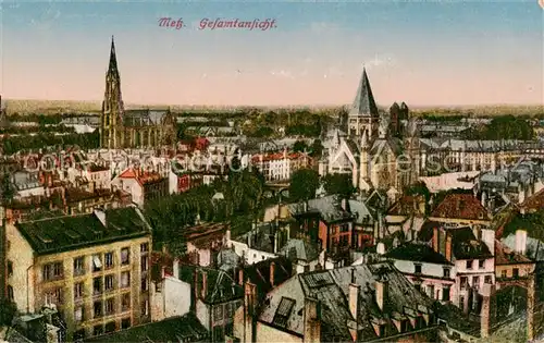 AK / Ansichtskarte Metz__57_Moselle Panorama 
