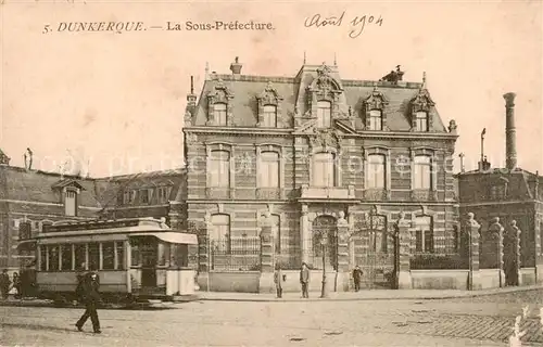 AK / Ansichtskarte Dunkerque_Duenkirchen La Sous Prefecture 