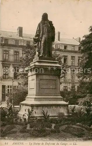 AK / Ansichtskarte Amiens_80 La Statue de Dufresne du Cange 
