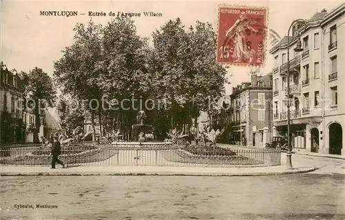 AK / Ansichtskarte Montlucon_03 Entree de lAvenue Wilson 