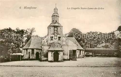 AK / Ansichtskarte Honfleur La Chapelle Notre Dame de Grace Honfleur