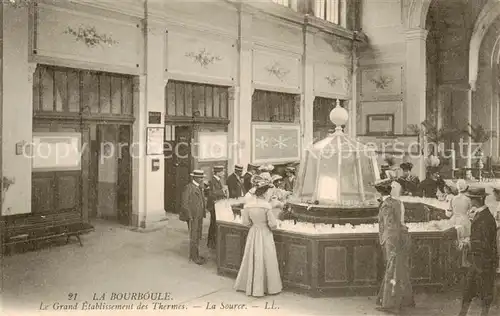 AK / Ansichtskarte La_Bourboule les Bains_63_Puy de Dome Le Grand Etablisement des Thermes La Source 