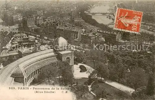 AK / Ansichtskarte Paris_75 Panorama de la Seine Rive Droite 
