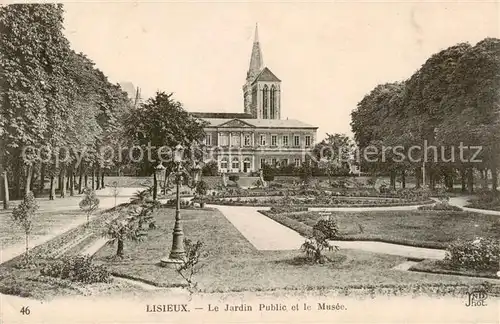 AK / Ansichtskarte Lisieux_14 Le Jardin Public et le Musee 