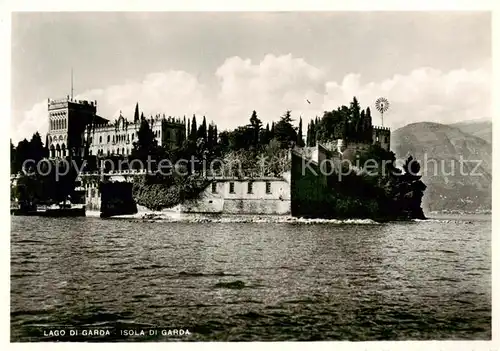 AK / Ansichtskarte  Isola_di_Garda_Lago_di_Garda Panorama Isola_di