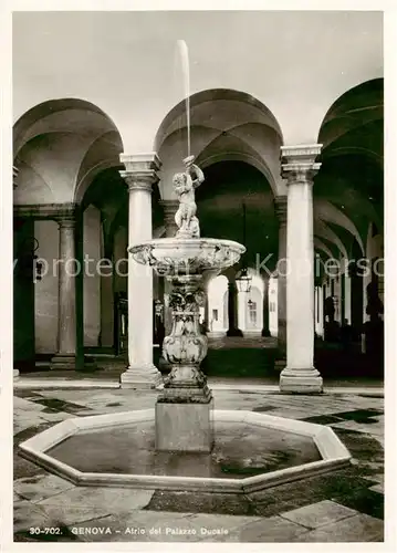 AK / Ansichtskarte 73827191 Genova_Genua_Liguria_IT Atrio del Palazzo Ducale 