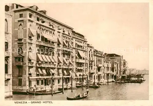 AK / Ansichtskarte 73827214 Venezia_Venedig Grand Hotel Venezia Venedig