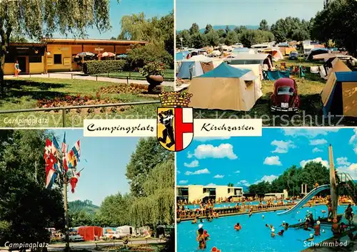 AK / Ansichtskarte 73827257 Kirchzarten Campingplatz Restaurant Schwimmbad Kirchzarten