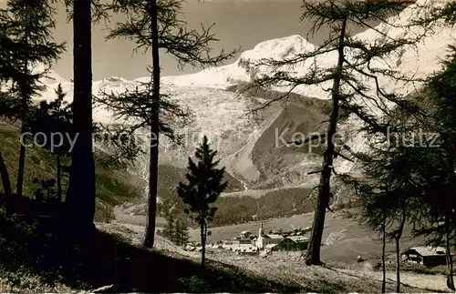 AK / Ansichtskarte Saas Fee_VS mit Alphubel 