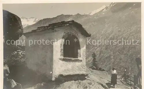 AK / Ansichtskarte Saas Fee_VS Bildstock 