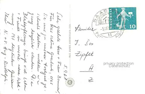 AK / Ansichtskarte Saas Fee_VS mit Allalin und Alphubel 