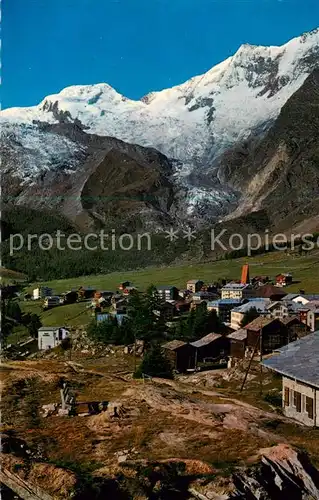 AK / Ansichtskarte Saas Fee_VS mit Alphubel 