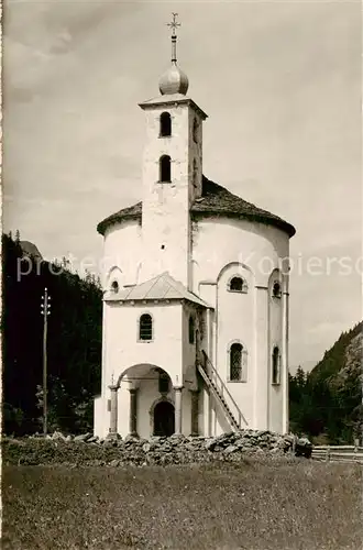 AK / Ansichtskarte Saas Balen_VS Kirche 