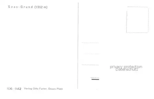 AK / Ansichtskarte Saas Grund_VS Panorama 