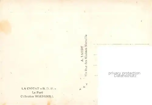 AK / Ansichtskarte La_Ciotat_13 Le port 