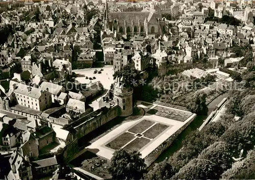 AK / Ansichtskarte Vannes_56 Les jardins etles remparts vue aerienne 