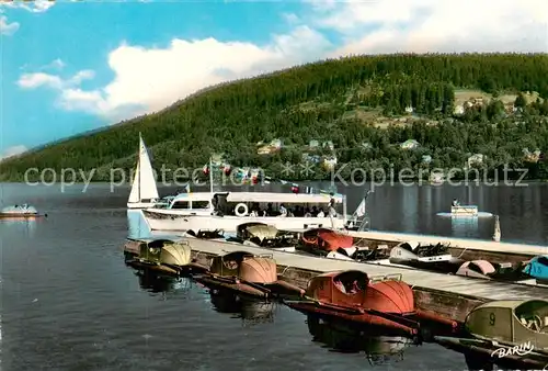 AK / Ansichtskarte Gerardmer_88_Vosges Station climatique Pedalos du lac 