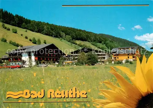 AK / Ansichtskarte 73827469 Reuthe_Vorarlberg Kurhotel Moorheilbad Blumenwiese Reuthe Vorarlberg