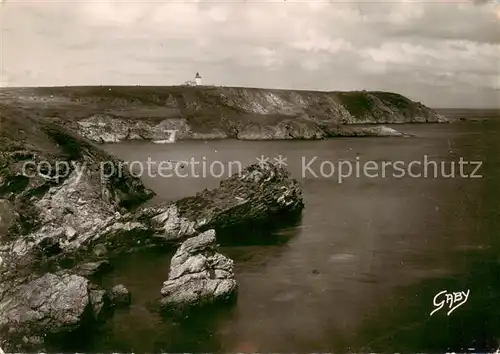 AK / Ansichtskarte Ouessant_Ile_de_29_Finistere La Pointe et le Phare du Stiff vus de Pen Ar Lan 