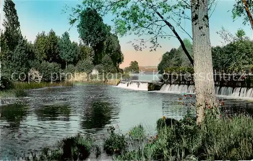 AK / Ansichtskarte La_Chartre sur le Loir_72_Sarthe Le Barrage 