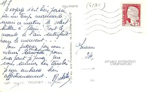 AK / Ansichtskarte Le_Treport_76 Le Port 