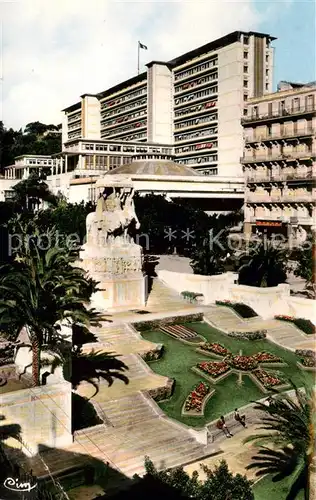 AK / Ansichtskarte  Alger_Algerien Jardins Laierriere Monument des Combattants et Gourvernements General Alger Algerien