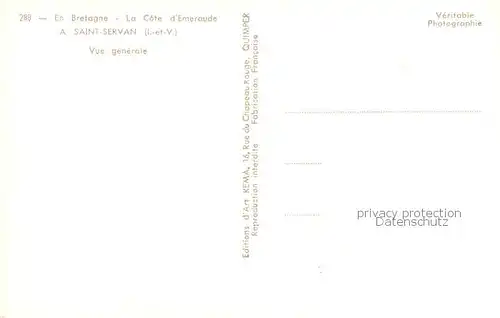 AK / Ansichtskarte Saint Servan sur Mer_35 vue generale 