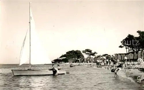 AK / Ansichtskarte Ile_de_Noirmoutier La Plage et la Point St Pierre Ile_de_Noirmoutier