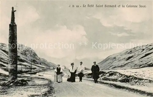 AK / Ansichtskarte Le_Petit_Saint_Bernard_73_Savoie et la Colonne Joux 