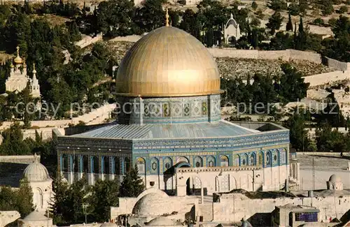 AK / Ansichtskarte 73827637 Jerusalem__Yerushalayim_Israel General view with the Mount of Olives 