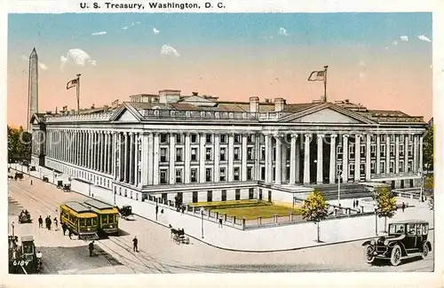 AK / Ansichtskarte  Washington__DC US Treasury 