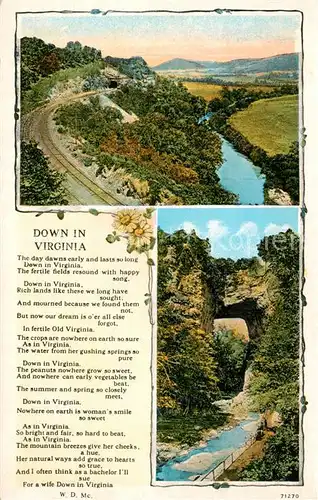 AK / Ansichtskarte  Virginia_US-State Panorama  Virginia_US-State