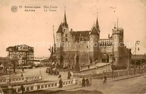 AK / Ansichtskarte  Antwerpen_Anvers Het Steen Antwerpen Anvers
