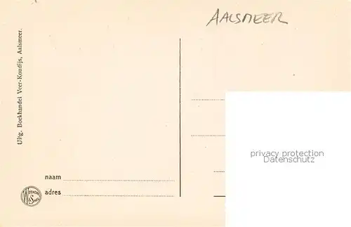 AK / Ansichtskarte 73827693 Aalsmeer_NL Molen Perventa akvopumpilo 