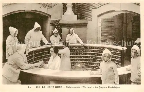 AK / Ansichtskarte Le_Mont Dore_63 Etablissement Thermal La Source Madeleine 