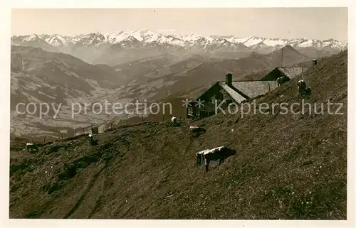 AK / Ansichtskarte  Kitzbueheler-Horn_Tirol_AT Gipfelhaus mit Venediger 