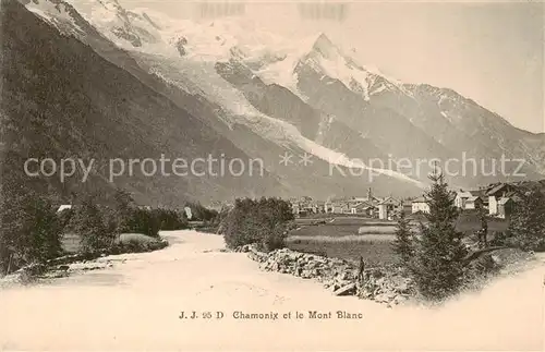 AK / Ansichtskarte Chamonix_74_Haute Savoie et le Mont Blanc 