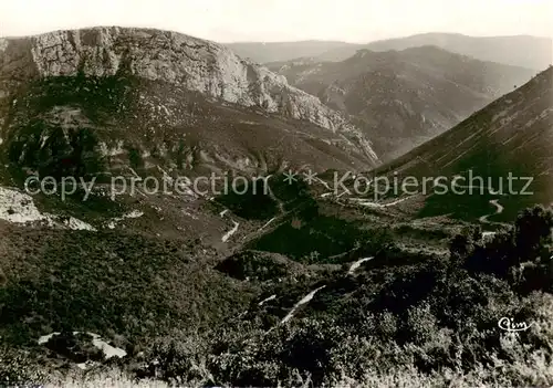 AK / Ansichtskarte Plan d_Aups Sainte Baume_83_Var Les Lacets route de Gemenos 