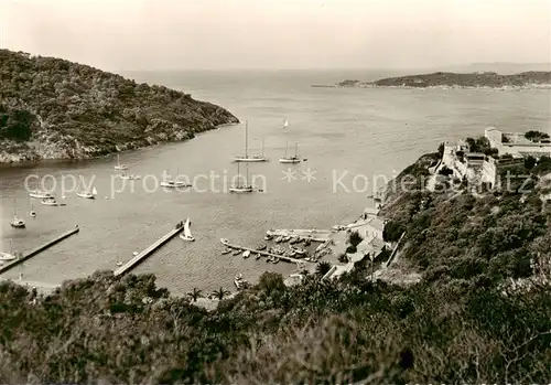AK / Ansichtskarte Ile_de_Port Cros_83_Var Generale de la Baie le Port du Moulin et lIle de Bagaud 