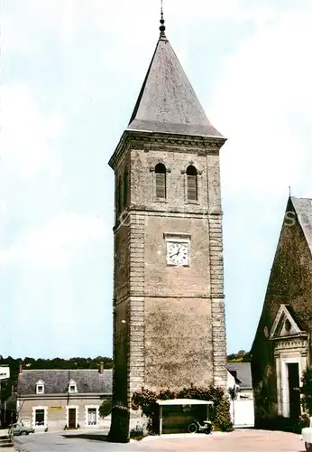 AK / Ansichtskarte Pruille l_Eguille_72_Sarthe Le Clocher 